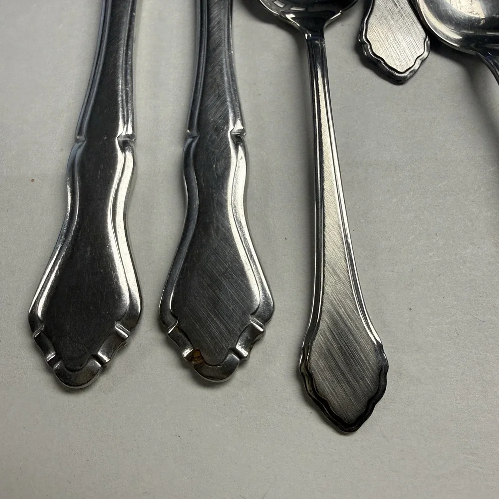 17 Pc WM Rogers Oneida Summer Mist Autumn Glow Stainless Flatware Mixed Lot